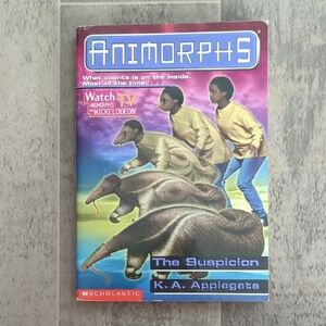 Animorphs #24: The Suspicion - Purple and Blue Cover